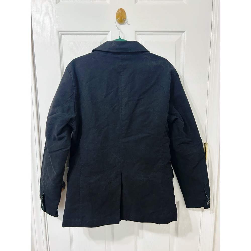 Betabrand Golden Dragon Reversible Smoking Jacket in Green/Black - Picture 14 of 14